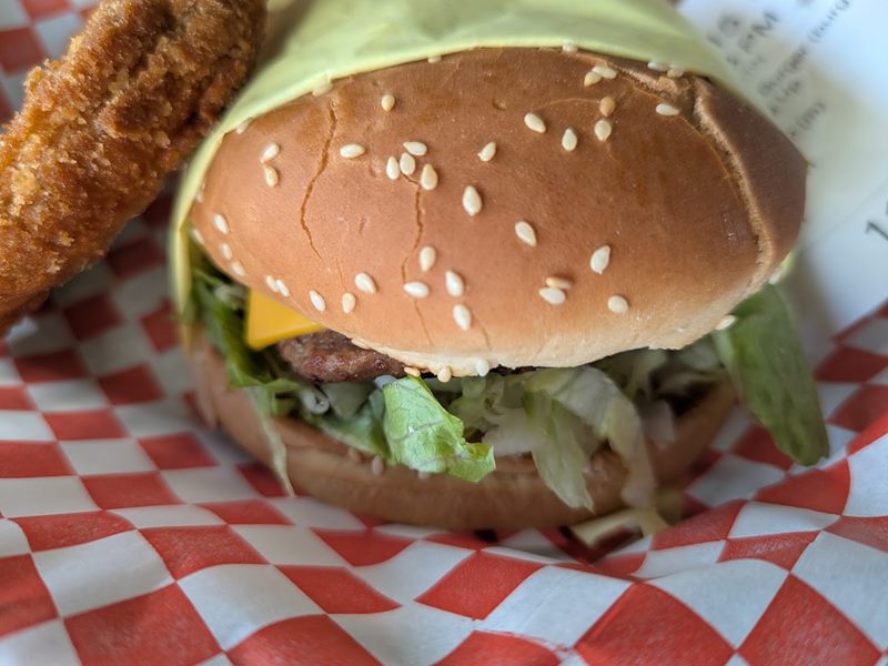 Jim's Burgers food